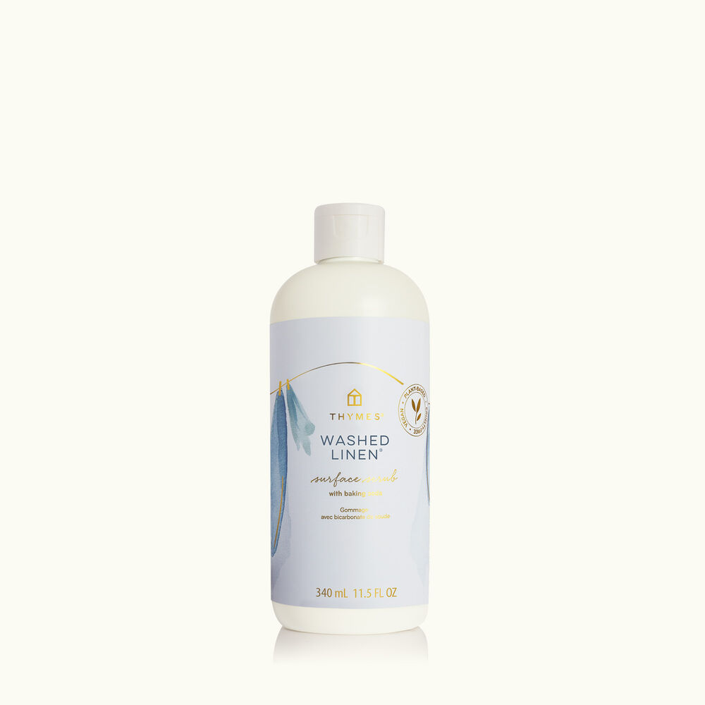 Thymes Washed Linen Surface Scrub for home cleaning image number 0
